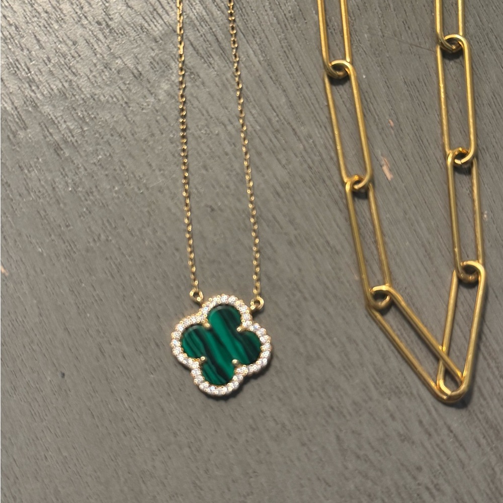 Two Gold Necklaces